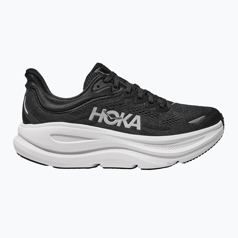 Scarpe da corsa da uomo HOKA Bondi 9 nero/bianco 9