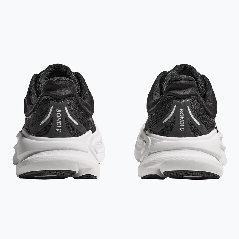 Scarpe da corsa da uomo HOKA Bondi 9 nero/bianco 13