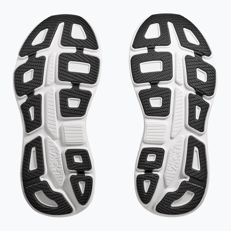 Scarpe da corsa da uomo HOKA Bondi 9 nero/bianco 14
