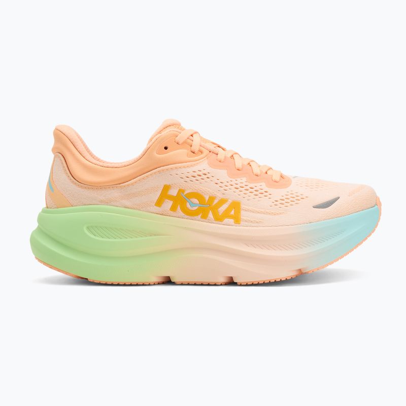 Scarpe da corsa HOKA Bondi 9 frost/pale tangerine da uomo 2