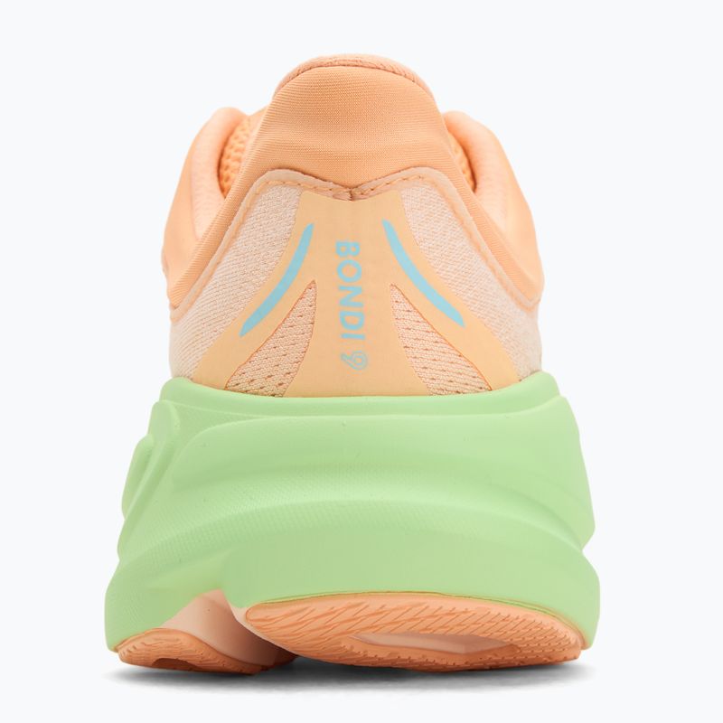 Scarpe da corsa HOKA Bondi 9 frost/pale tangerine da uomo 6