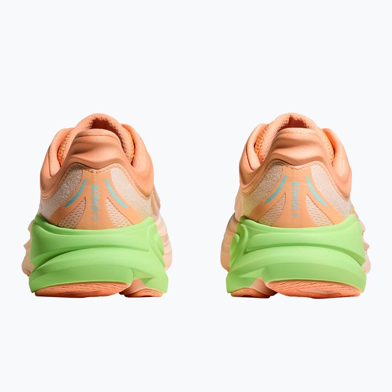 Scarpe da corsa HOKA Bondi 9 frost/pale tangerine da uomo 6