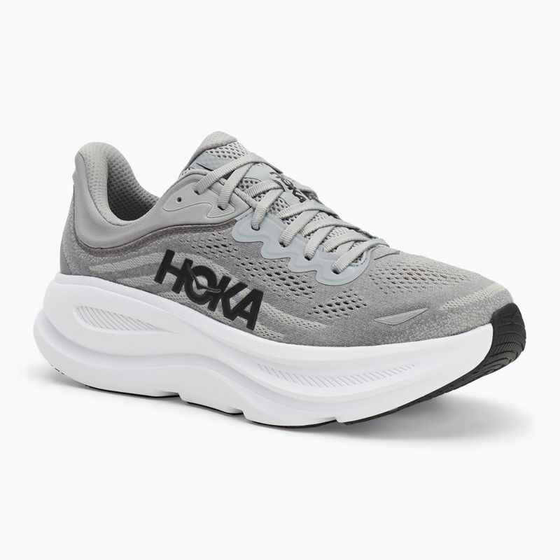 HOKA Bondi 9 scarpe da corsa da uomo grigio galattico/grigio stellare