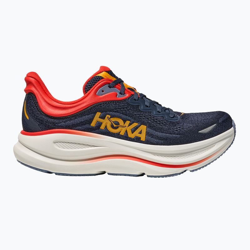 Scarpe da corsa da uomo HOKA Bondi 9 varcity blu navy/nautico 2
