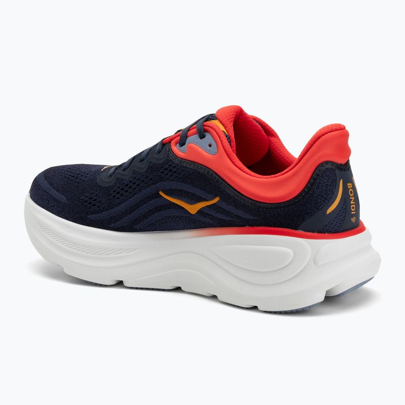 Scarpe da corsa da uomo HOKA Bondi 9 varcity blu navy/nautico 3