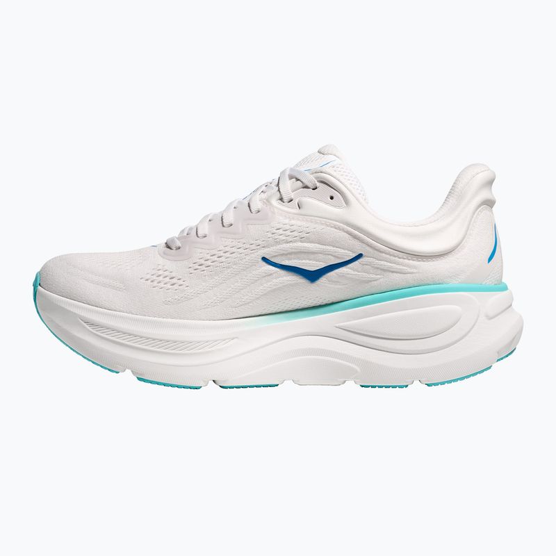 Scarpe da corsa da uomo HOKA Bondi 9 bianco/azzurro 3