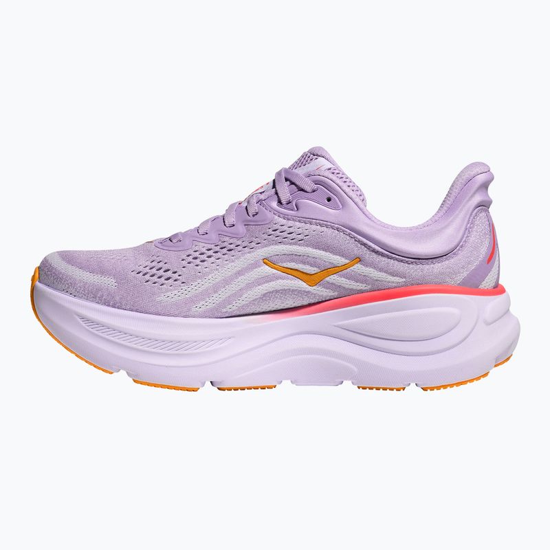 Scarpe da corsa da donna HOKA Bondi 9 aster flower/starlight glow 3