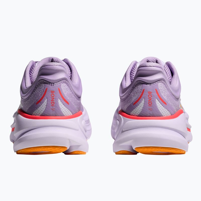 Scarpe da corsa da donna HOKA Bondi 9 aster flower/starlight glow 6