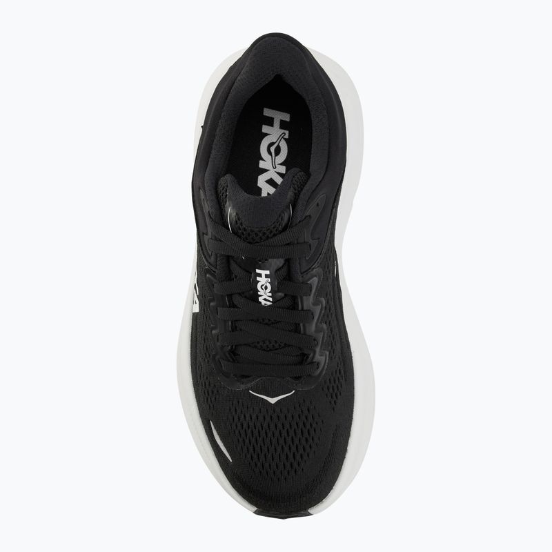 Scarpe da corsa da donna HOKA Bondi 9 nero/bianco 5