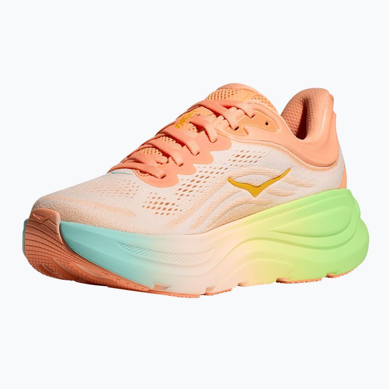 Scarpe da corsa da donna HOKA Bondi 9 frost/pale tangerine 3