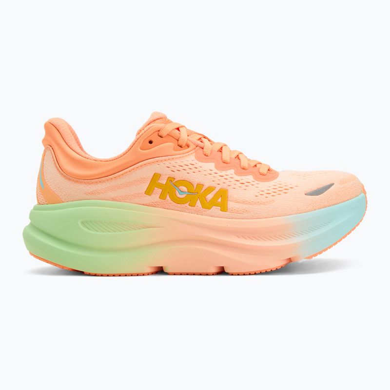 Scarpe da corsa da donna HOKA Bondi 9 frost/pale tangerine 2