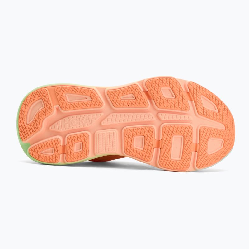 Scarpe da corsa da donna HOKA Bondi 9 frost/pale tangerine 4