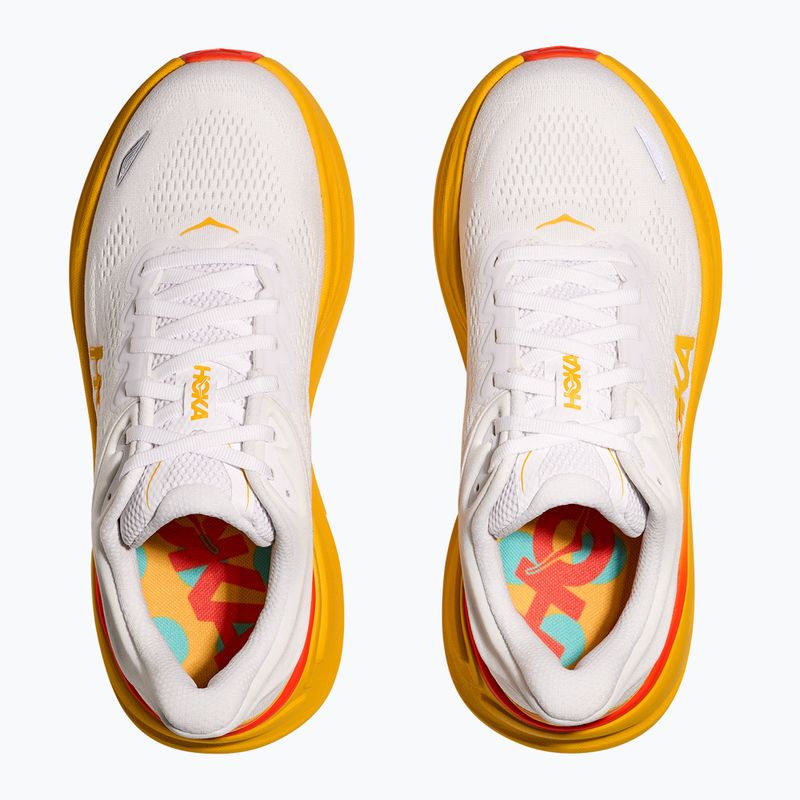 Scarpe da corsa da donna HOKA Bondi 9 frost/sunflower 4