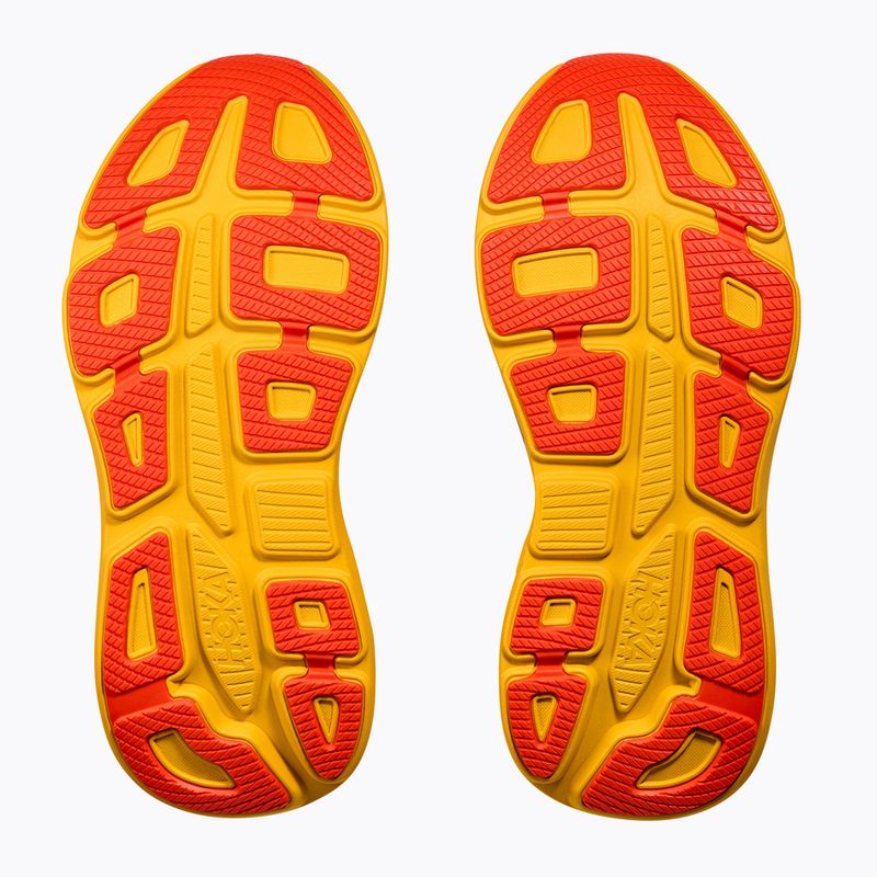 Scarpe da corsa da donna HOKA Bondi 9 frost/sunflower 6