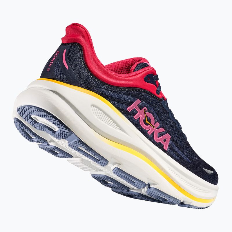 Scarpe da corsa da donna HOKA Bondi 9 varsity navy/nautical dusk 3