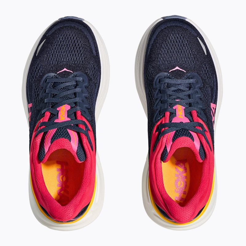 Scarpe da corsa da donna HOKA Bondi 9 varsity navy/nautical dusk 4