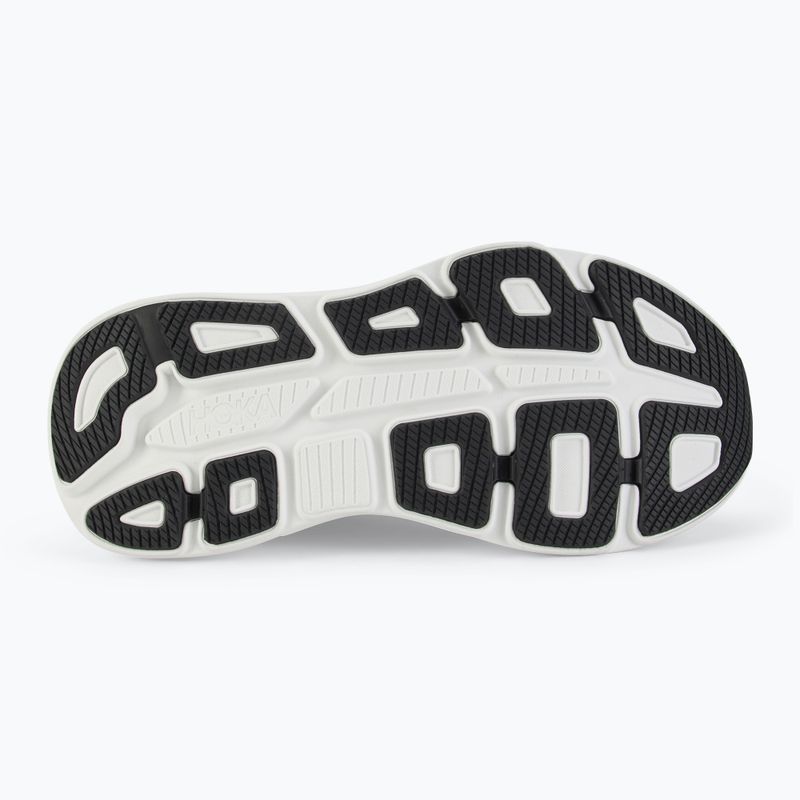 Scarpe da corsa da uomo HOKA Bondi 9 Wide nero/bianco 4