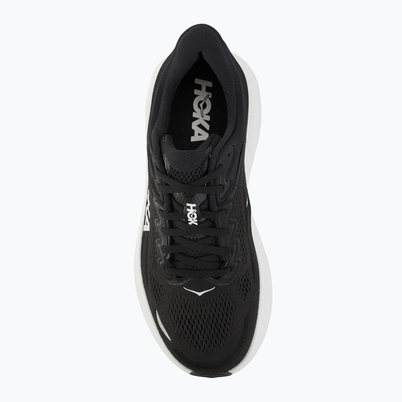 Scarpe da corsa da uomo HOKA Bondi 9 Wide nero/bianco 5