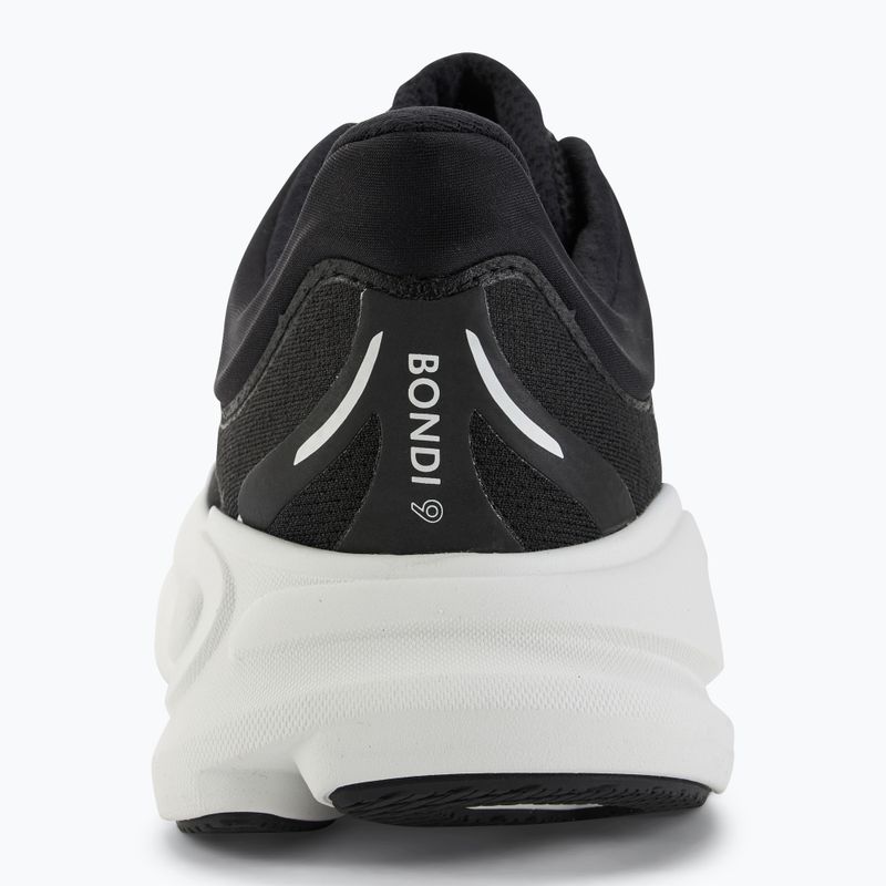 Scarpe da corsa da uomo HOKA Bondi 9 Wide nero/bianco 6