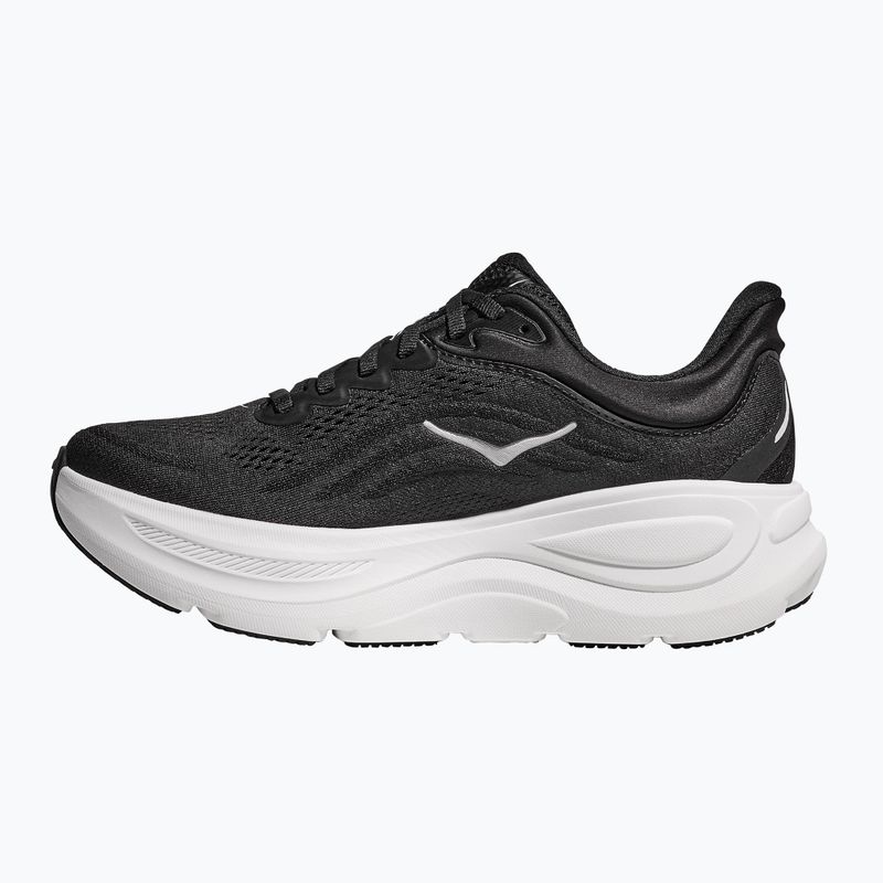 Scarpe da corsa da uomo HOKA Bondi 9 Wide nero/bianco 3