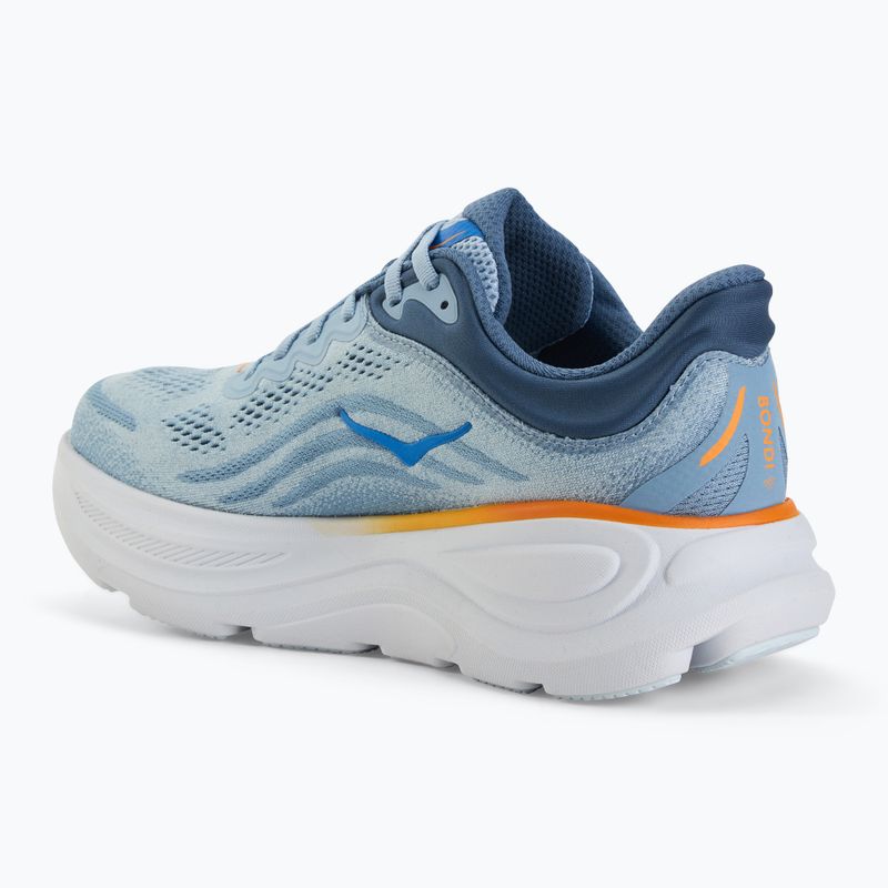 HOKA Bondi 9 Wide drizzle/downpour scarpe da corsa da uomo 3