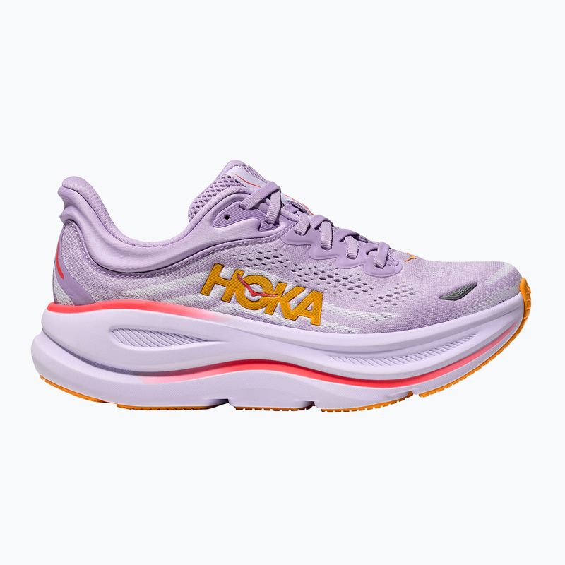 Scarpe da corsa da donna HOKA Bondi 9 Wide aster flower/starlight glow 2