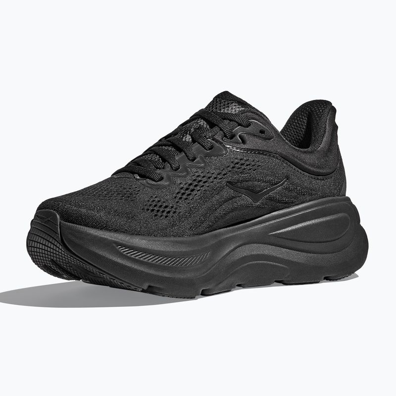 Scarpe da corsa da donna HOKA Bondi 9 Wide nero/nero 4
