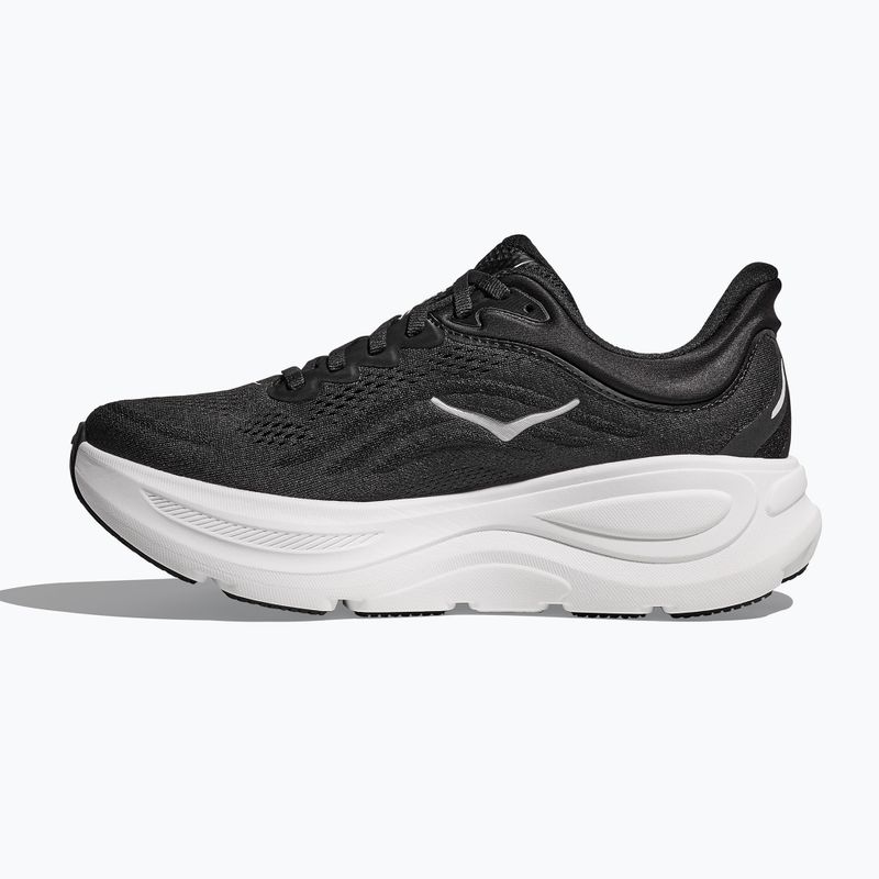 Scarpe da corsa da donna HOKA Bondi 9 Wide nero/bianco 3