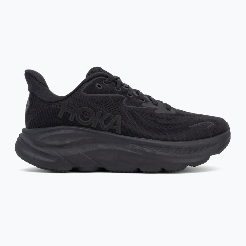 Scarpe da corsa da uomo HOKA Clifton 10 nero/nero 2
