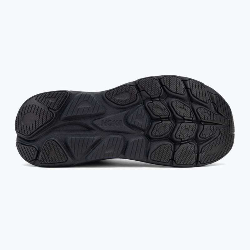 Scarpe da corsa da uomo HOKA Clifton 10 nero/nero 4