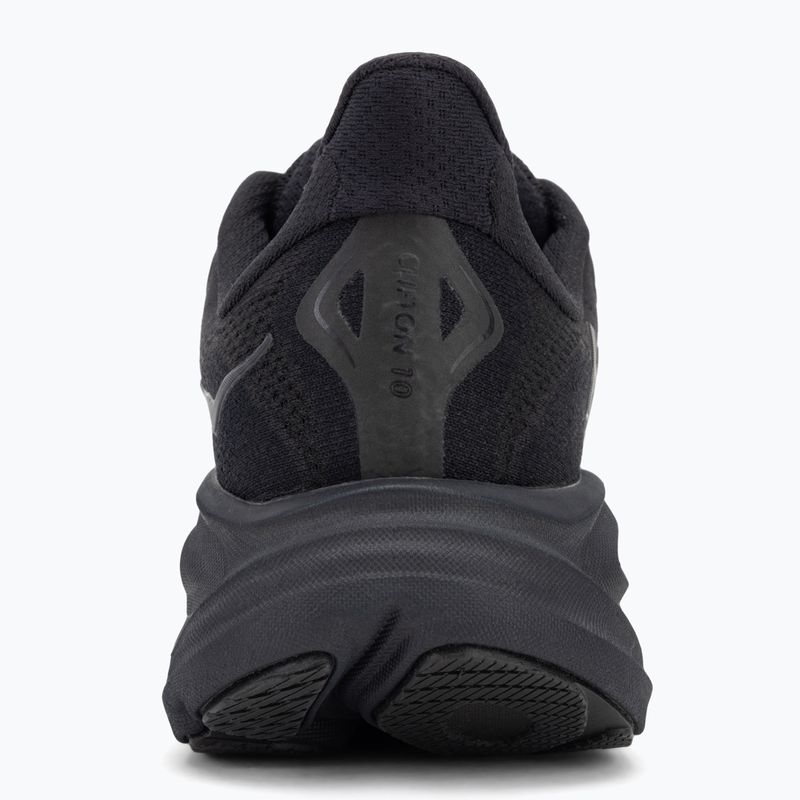 Scarpe da corsa da uomo HOKA Clifton 10 nero/nero 6