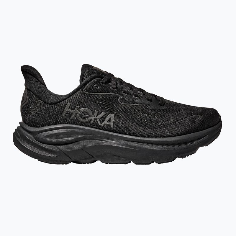 Scarpe da corsa da uomo HOKA Clifton 10 nero/nero 2