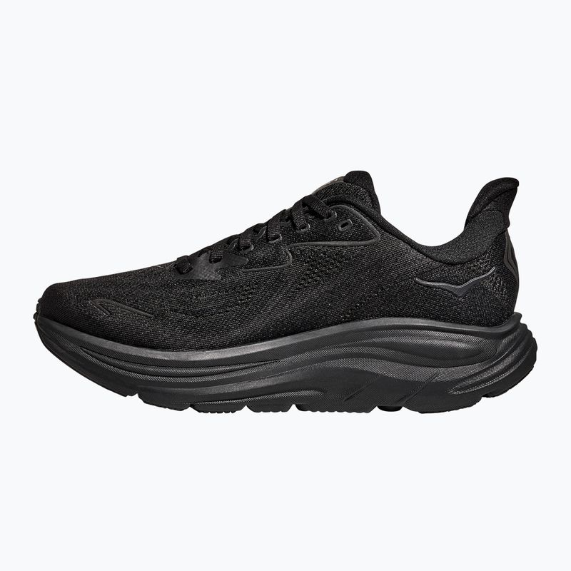 Scarpe da corsa da uomo HOKA Clifton 10 nero/nero 3