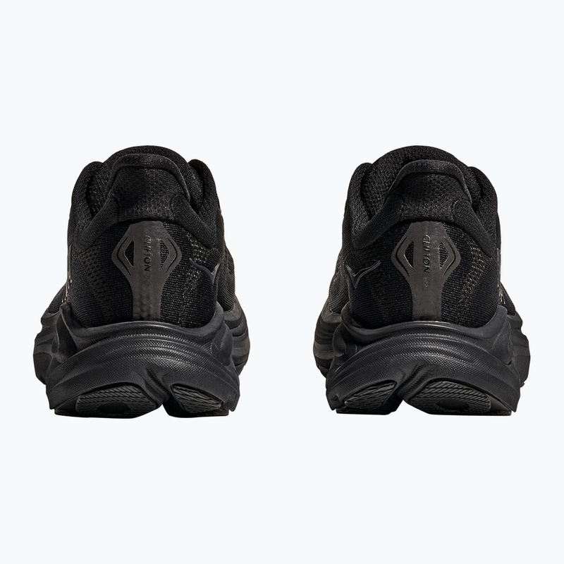 Scarpe da corsa da uomo HOKA Clifton 10 nero/nero 6