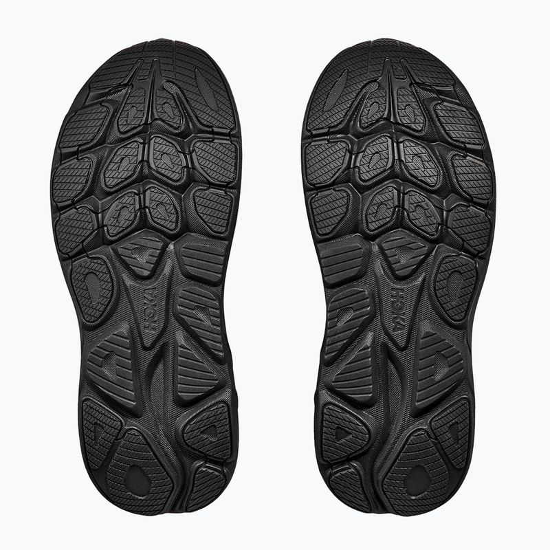 Scarpe da corsa da uomo HOKA Clifton 10 nero/nero 7