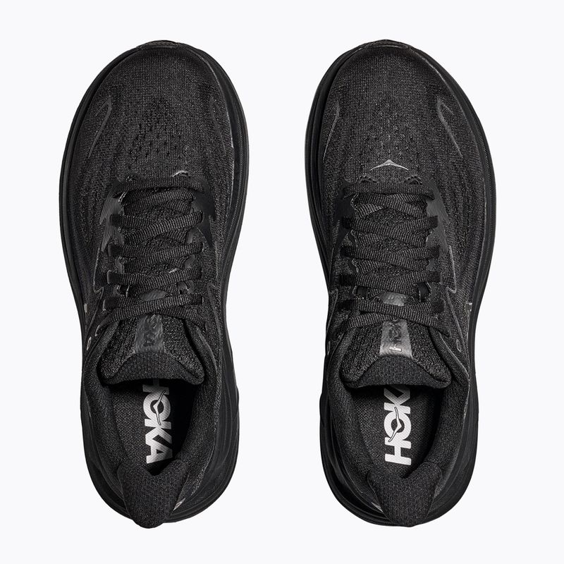 Scarpe da corsa da uomo HOKA Clifton 10 nero/nero 8