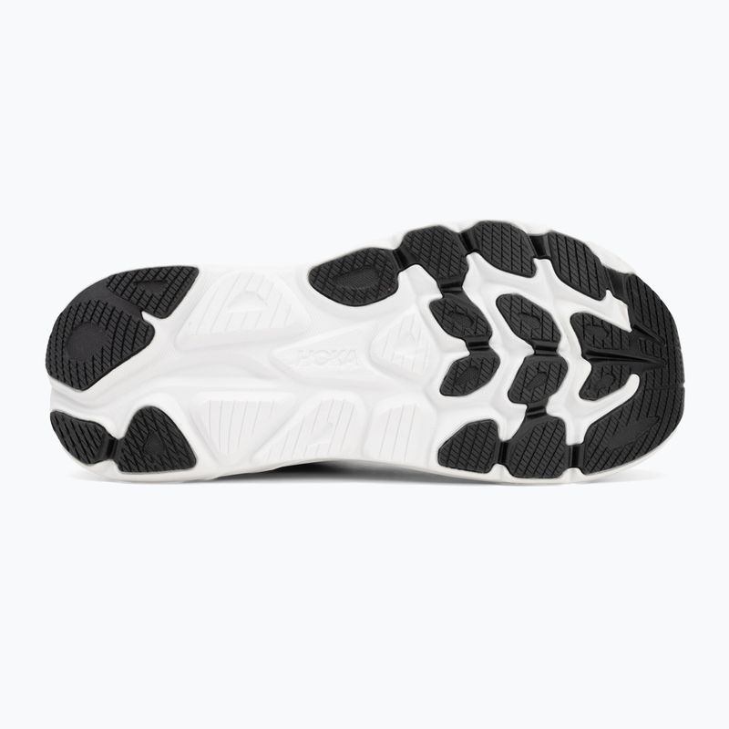 Scarpe da corsa da uomo HOKA Clifton 10 nero/bianco 4