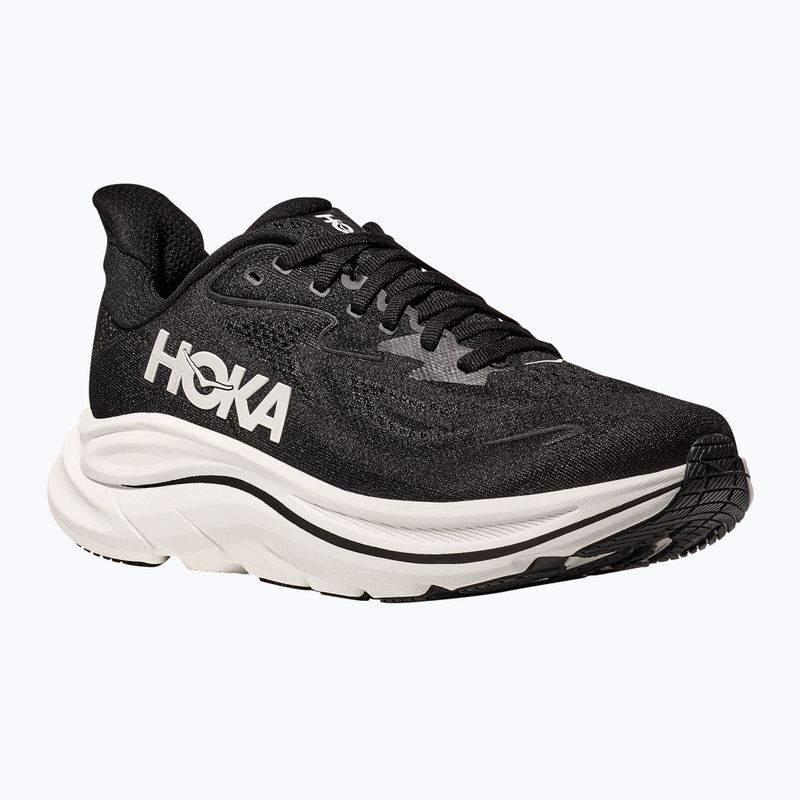 Scarpe da corsa da uomo HOKA Clifton 10 nero/bianco