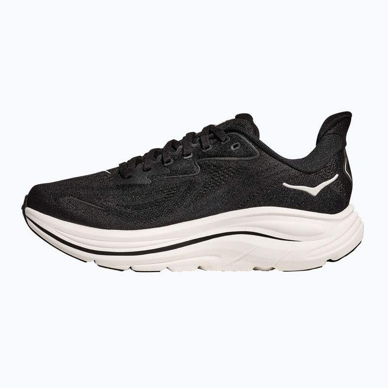 Scarpe da corsa da uomo HOKA Clifton 10 nero/bianco 3