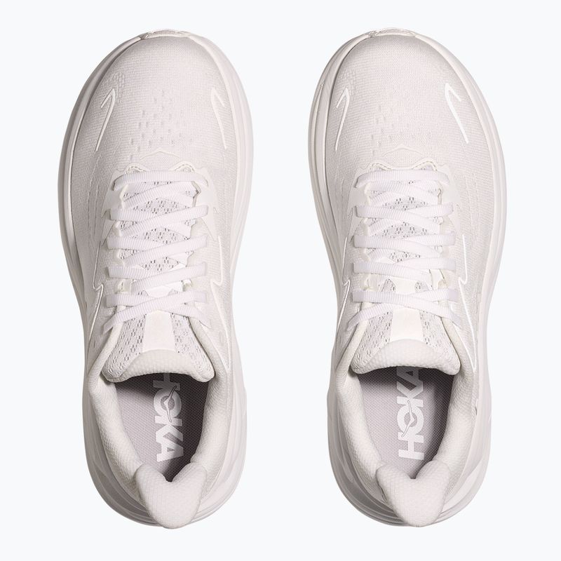 Scarpe da corsa da uomo HOKA Clifton 10 bianco/bianco 12