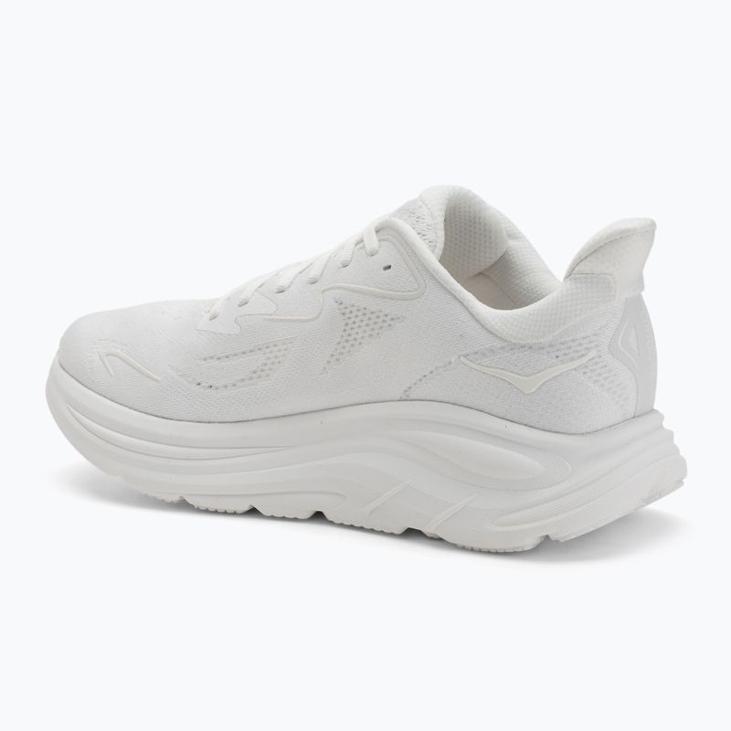 Scarpe da corsa da uomo HOKA Clifton 10 bianco/bianco 3