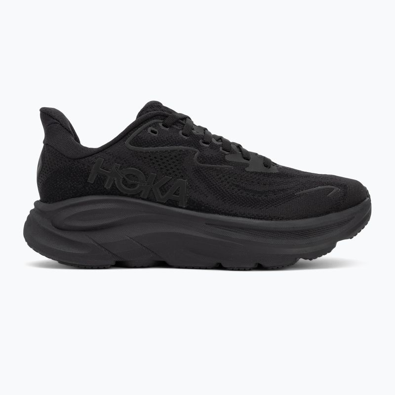 Scarpe da corsa da donna HOKA Clifton 10 nero/nero 2