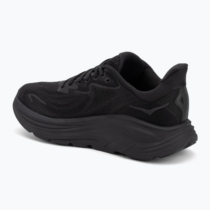 Scarpe da corsa da donna HOKA Clifton 10 nero/nero 3