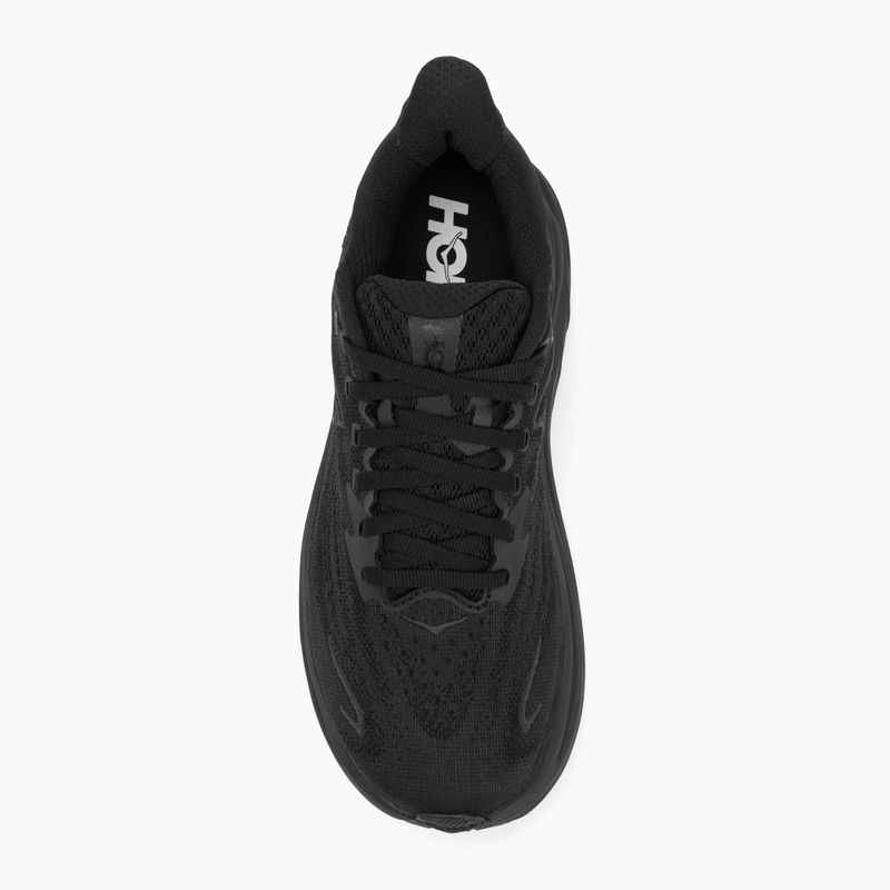 Scarpe da corsa da donna HOKA Clifton 10 nero/nero 5