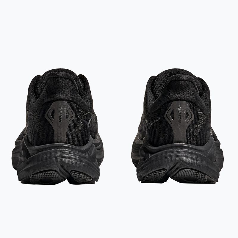 Scarpe da corsa da donna HOKA Clifton 10 nero/nero 6