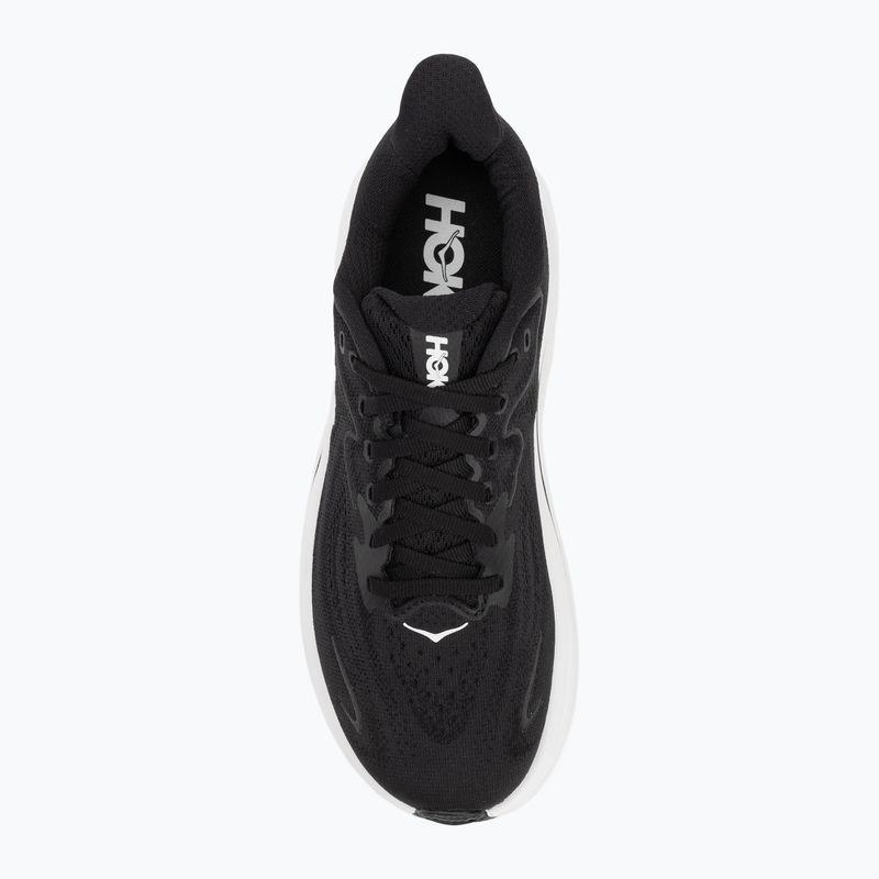 Scarpe da corsa da donna HOKA Clifton 10 nero/bianco 5