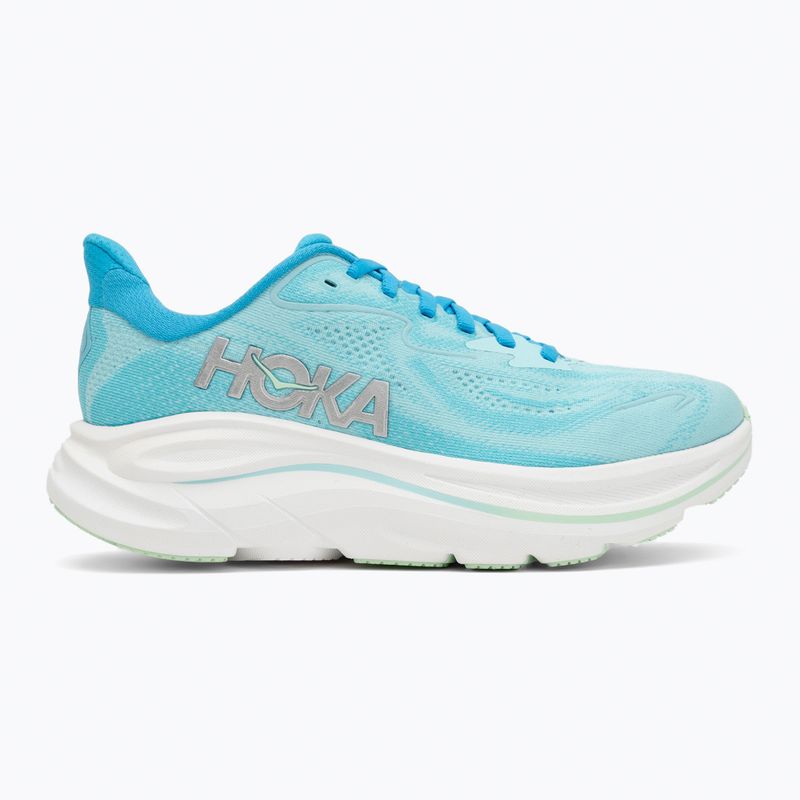 Scarpe da corsa da donna HOKA Clifton 10 blu cielo/blu cielo 2