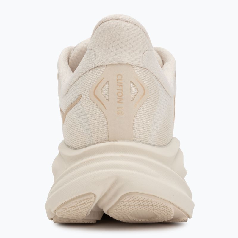 Scarpe da corsa da donna HOKA Clifton 10 vaniglia/birra 5