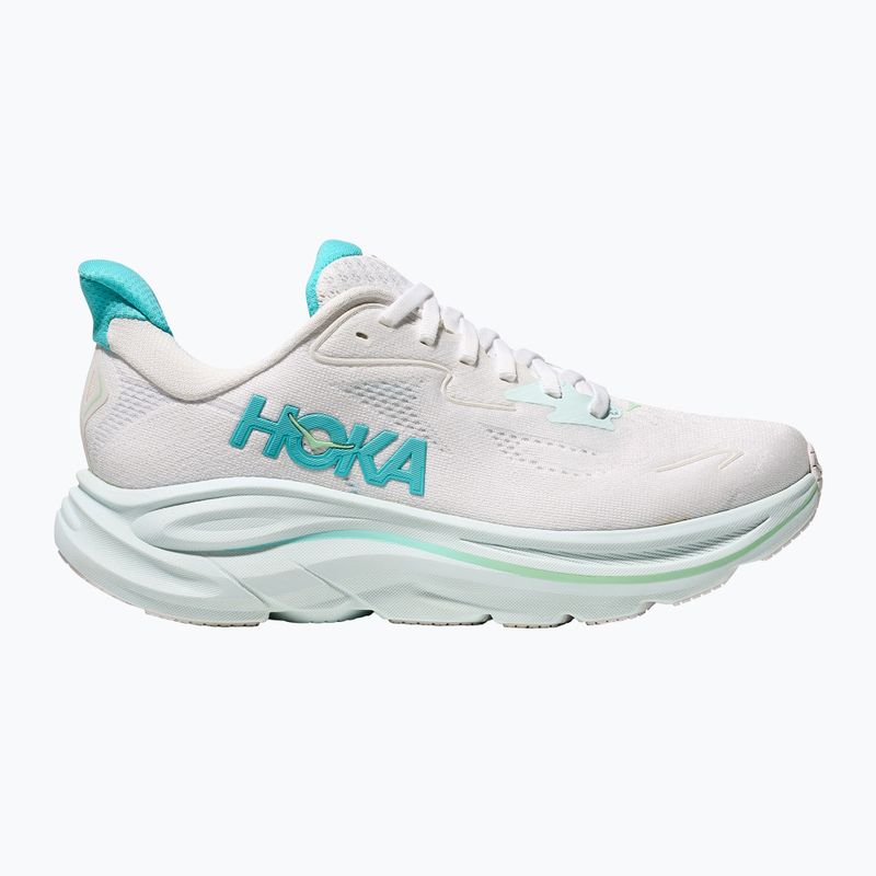 Scarpe da corsa da donna HOKA Clifton 10 bianco/cielo blu 2