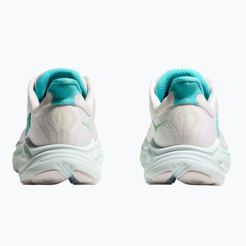 Scarpe da corsa da donna HOKA Clifton 10 bianco/cielo blu 6